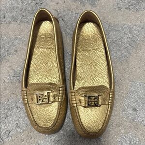 Tory Burch Gold Women's Loafers